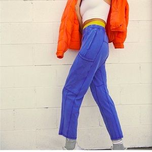 Hot Shot Pants Small in great shape Free People electric cobalt SOLD OUT